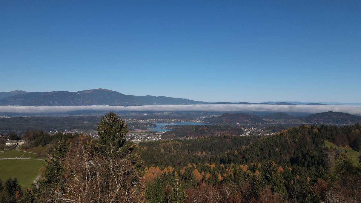 Ossiacher See News | Atemberaubende Aussicht über dem Nebelmeer