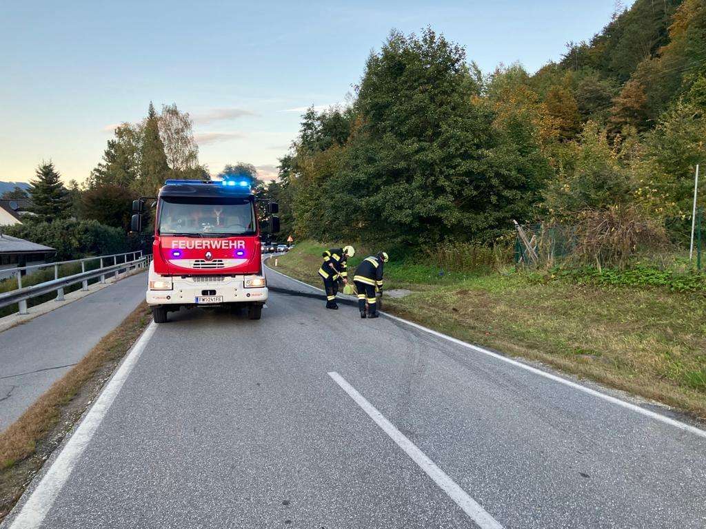 Ossiacher See News | Unfall: Ossiachersee Süduferstraße