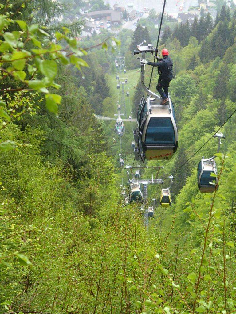 Ossiacher See News | Liftbergeübung auf der Gerlitzen