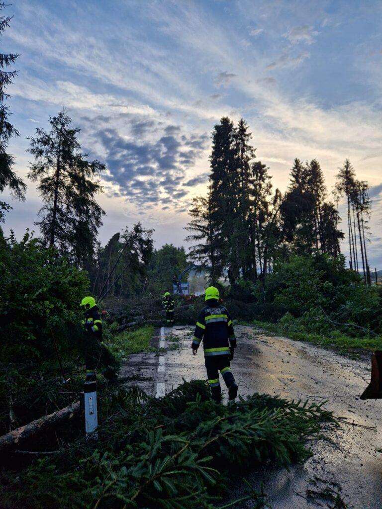 Ossiacher See News | Unwetterfront sorgte für mehrere Einsätze