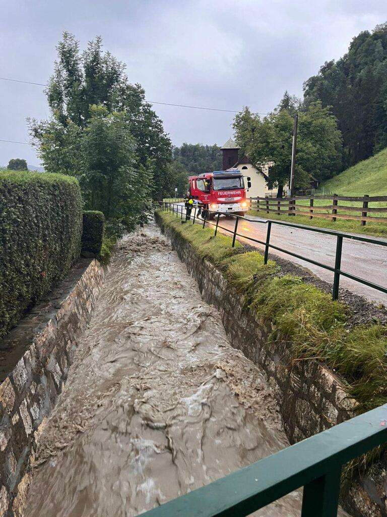 Ossiacher See News | Ossiacher See: Unwetter mit Starkregen