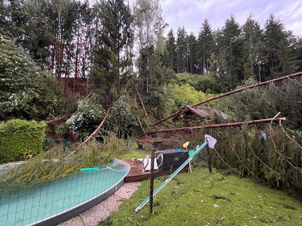 Ossiacher See News | Ossiacher See: Unwetter mit Starkregen