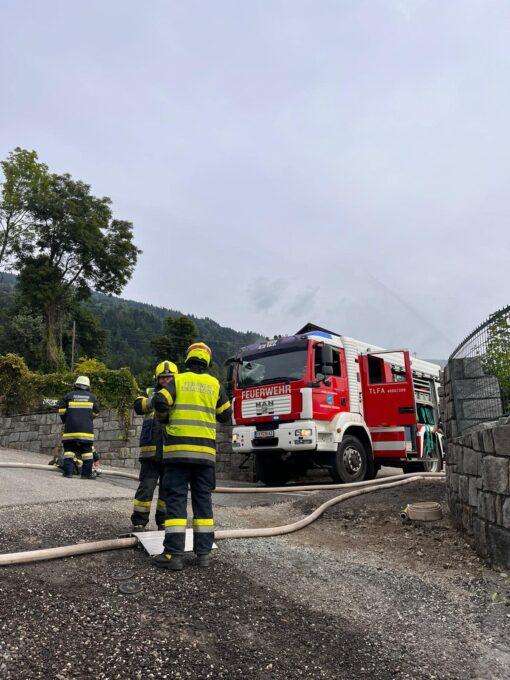 Ossiacher See News | Bodensdorf: Gemeinschaftsübung der Freiwilligen Feuerwehren