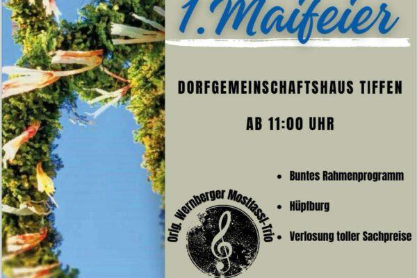 Ossiacher See News | 1. Maifeier der Dorfgemeinschaft Tiffen