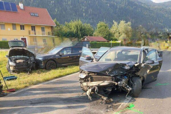 Ossiacher See News | Bodensdorf: Überholmanöver misslang - Frontalcrash