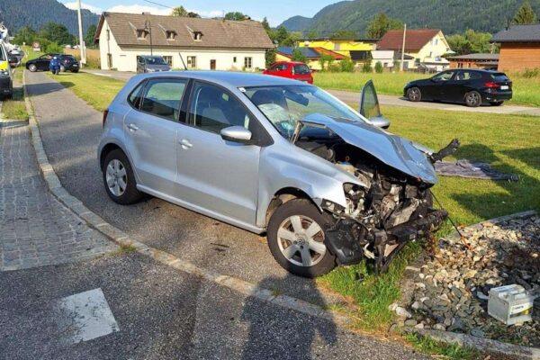 Ossiacher See News|Kollision zweier Fahrzeuge in Bodensdorf