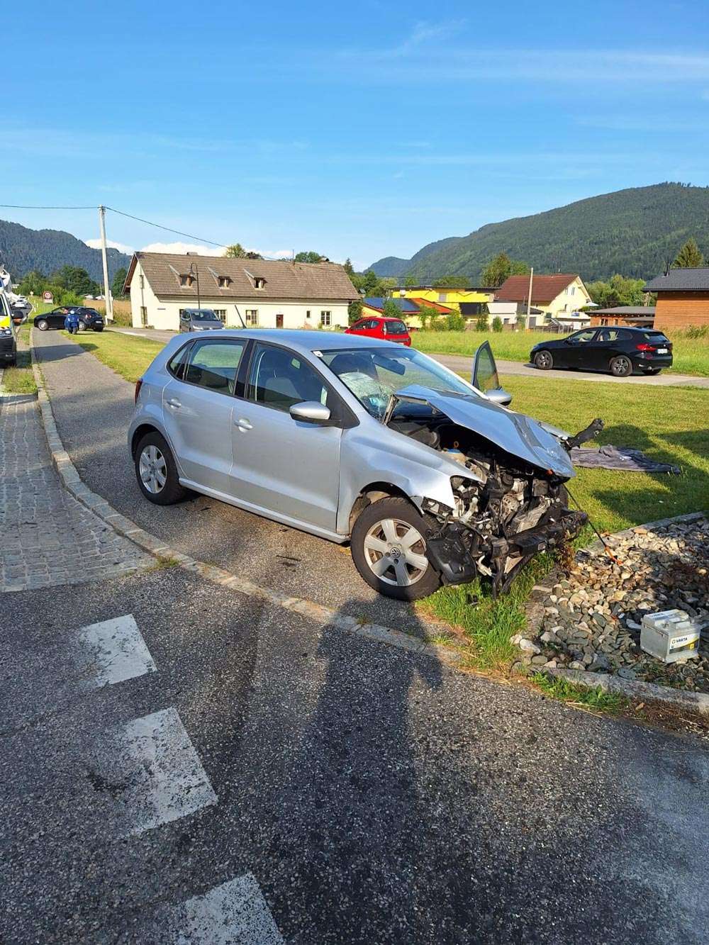 Ossiacher See News | Kollision zweier Fahrzeuge in Bodensdorf