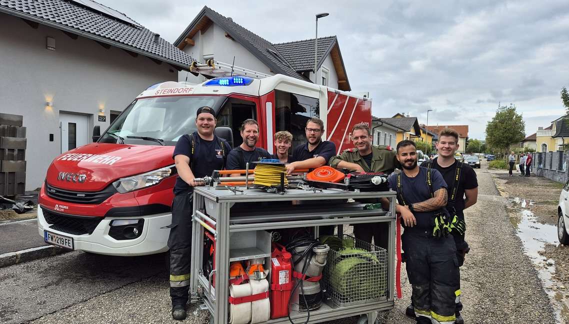 Ossiacher See News | FF Steindorf  stand in Stockerau / Bezirk Korneuburg im Einsatz