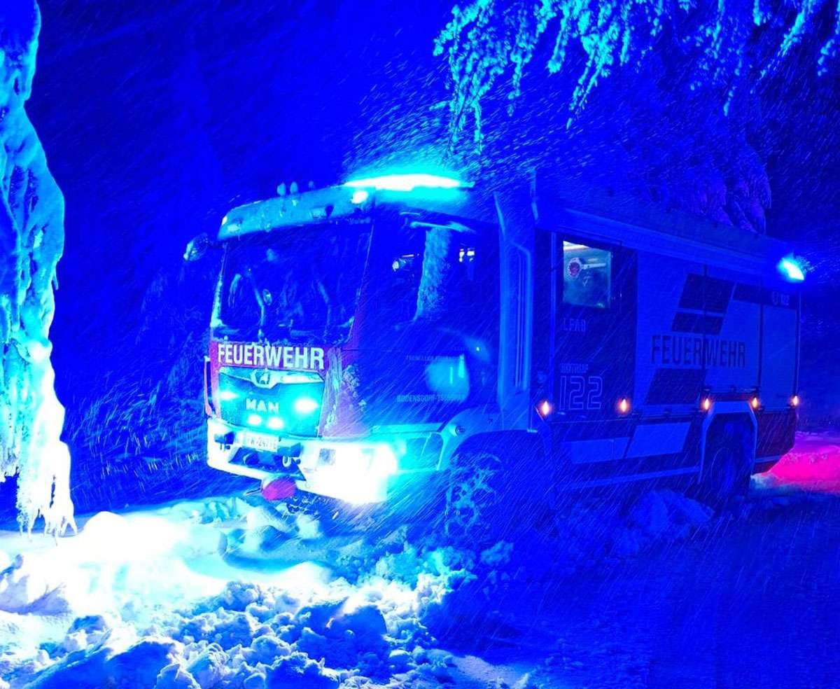 Ossiacher See News | Wintereinbruch führte zu mehreren Feuerwehreinsätzen